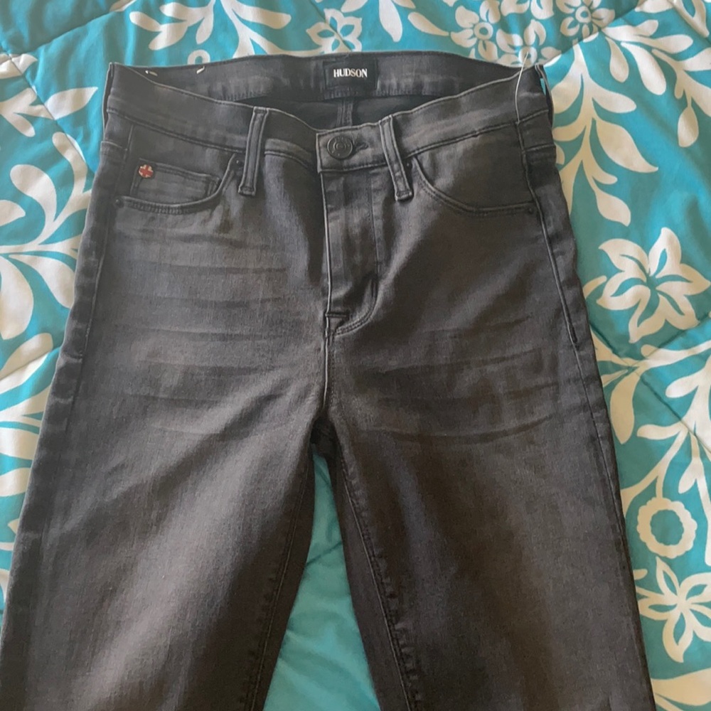 Hudson jeans- tags off never worn. Size 27 “Midrise nico super skinny”